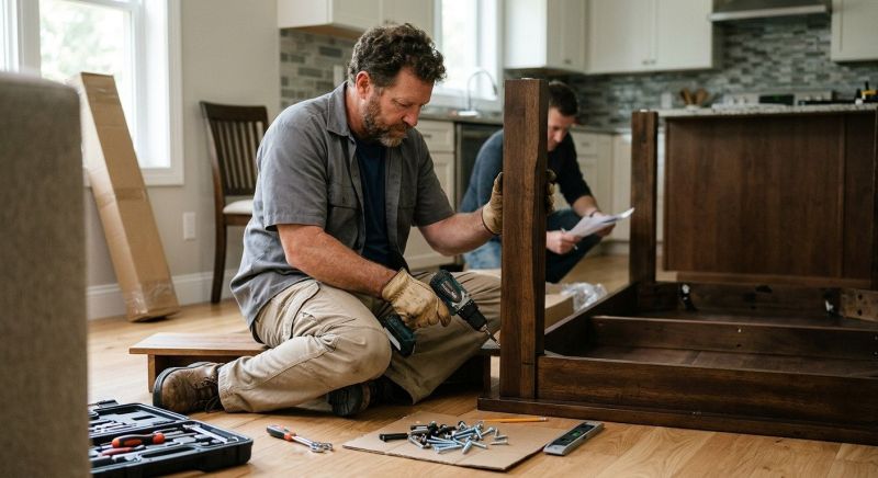 Kitchen Table Assembly in Denver County, CO