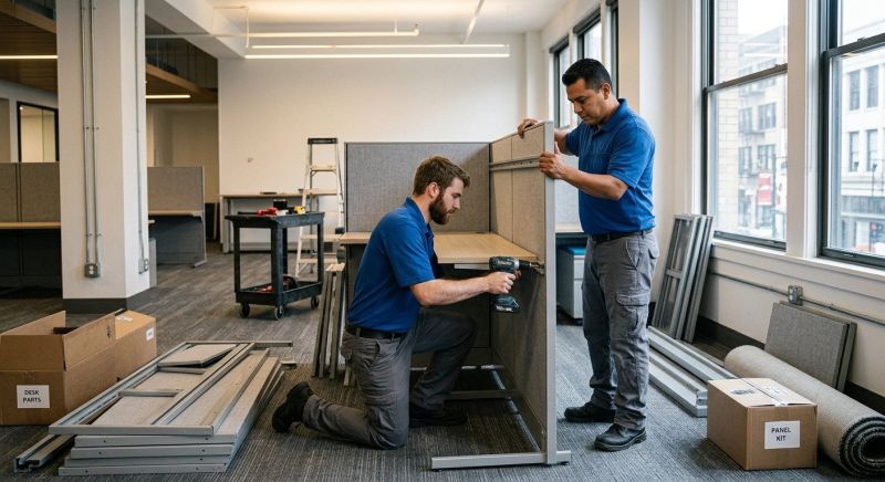 Office Furniture Installation in Denver County, CO