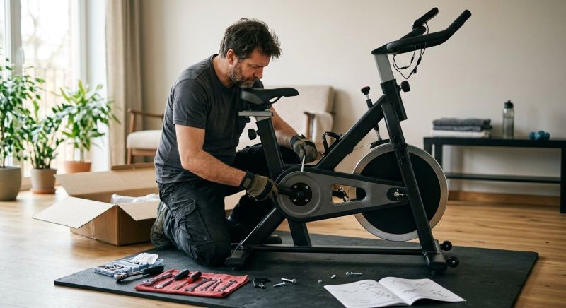 Stationary Bike Assembly in Denver, CO